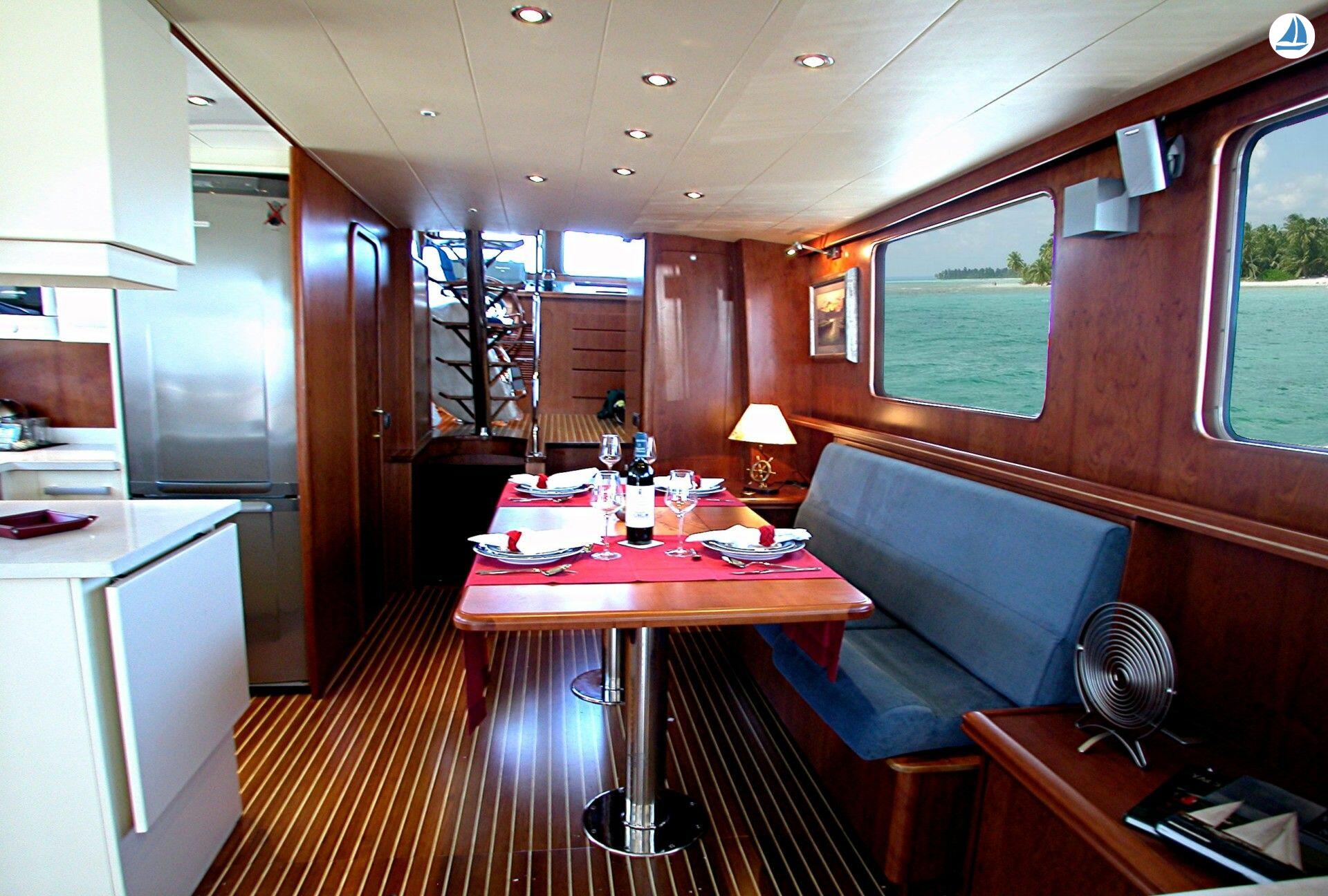 foto Alberto Vargas Gracia, Eva Morera y Jober Noubelt Trawler 10